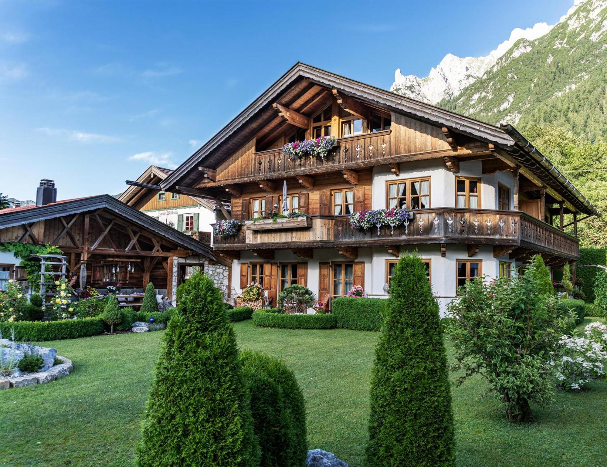 Ferienhaus Alpenblick มิทเทนวัลด์ ภายนอก รูปภาพ