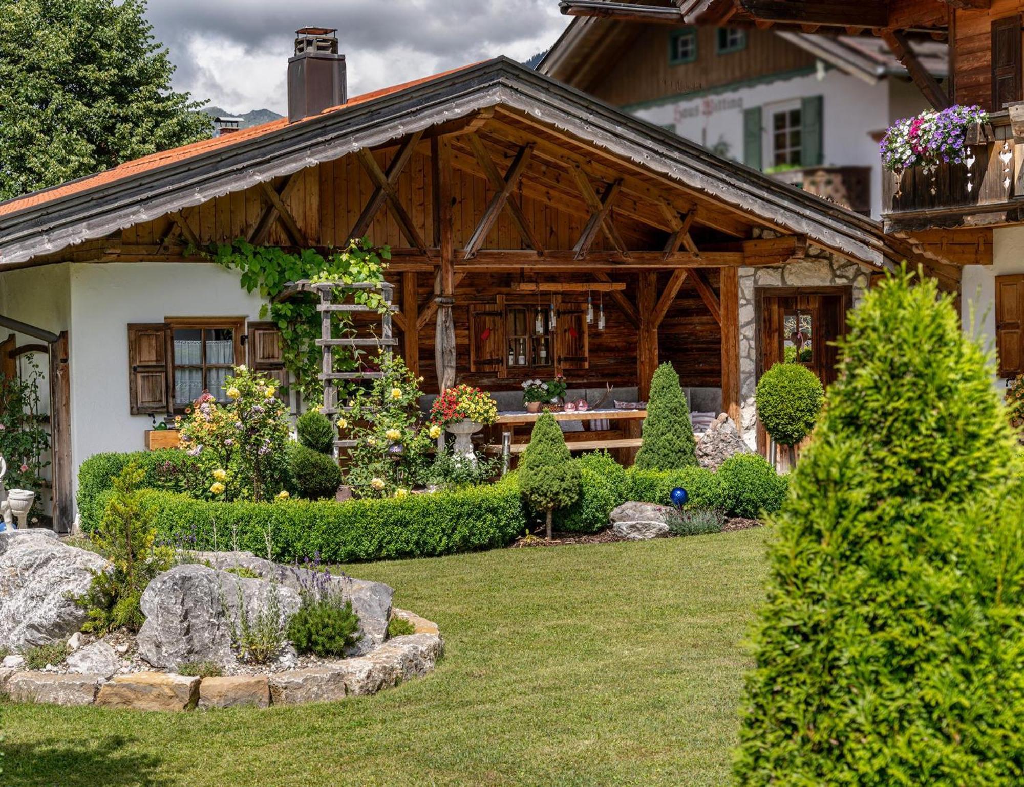 Ferienhaus Alpenblick มิทเทนวัลด์ ภายนอก รูปภาพ